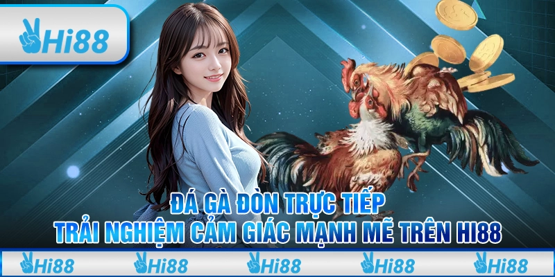 Đá Gà Đòn Trực Tiếp Trải Nghiệm Cảm Giác Mạnh Mẽ trên Hi88