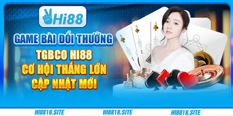 Game Bài Đổi Thưởng TGBCo Hi88 Cơ Hội Thắng Lớn Tại Nhà Cái