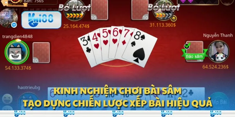 Kinh nghiệm chơi Bài Sâm: Tạo dựng chiến lược xếp bài hiệu quả